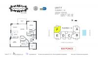 Unit 7F floor plan